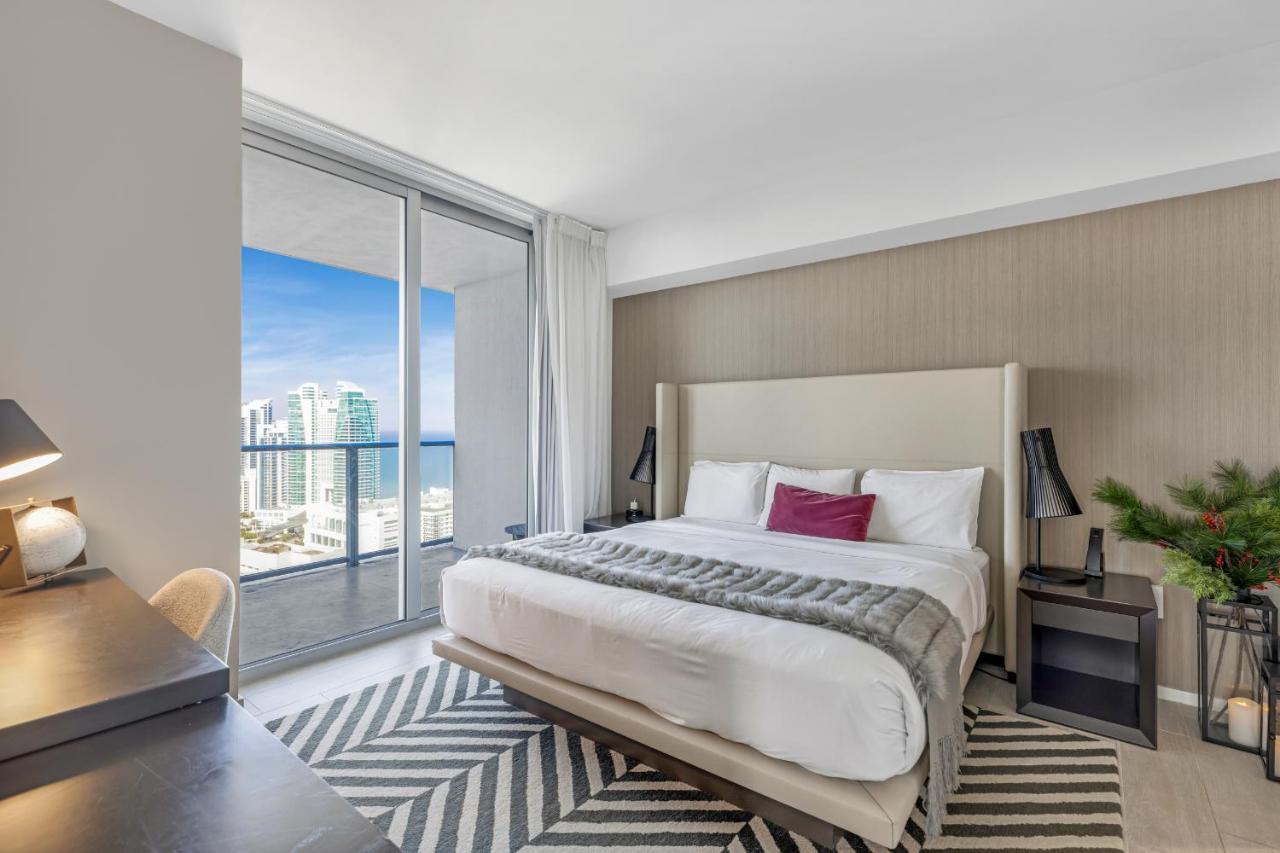 Hyde Beach House - Luxury 2-Bedroom - Gorgeous View - Resort Amenities - Rooftop Pool - Hot Tub - Tennis Court - Minutes To The Ocean Hollywood Luaran gambar