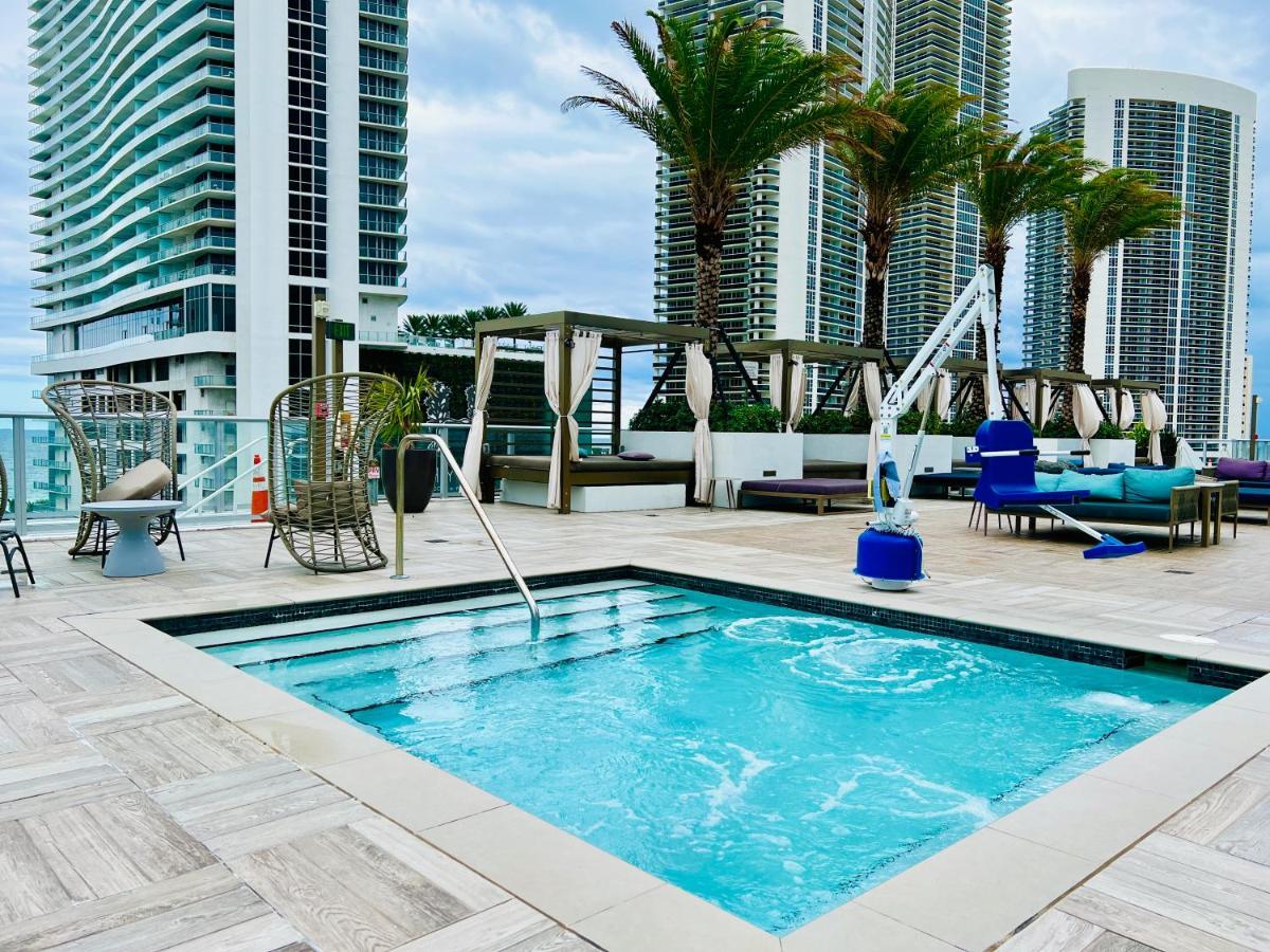 Hyde Beach House - Luxury 2-Bedroom - Gorgeous View - Resort Amenities - Rooftop Pool - Hot Tub - Tennis Court - Minutes To The Ocean Hollywood Luaran gambar
